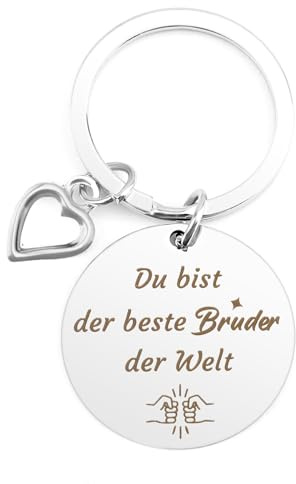 GuardiaTech Bruder Geschenk,Geschenke für Bruder,Geschenk Bruder,Geschenk Bruder Geburtstag,Halloween Geschenk Bruders,Ostergeschenk Bruders,Bruder Schlüsselanhänger