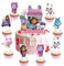 25Cake Decoration,Cupcake Toppers,Kuchen Dekoration,Cupcake Geburtstag Topper für Junge Mädchen Geburtstag Themen Party