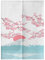 Surwin Japanischer Stil Türvorhang, Rosa Kirschblüte Japan Noren Raumteiler Tapisseri Traditioneller Vorhänge Partition Gardinen Tür Vorhang Tapisseri Küche Restaurants (65x90cm,Blau)