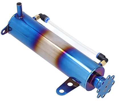 Serbatoio di recupero del liquido di raffreddamento del radiatore 500 ml, in lega di alluminio, universale per auto