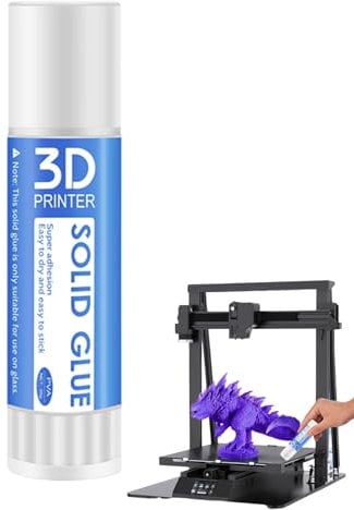 Seyrnicay Glue for Printing - Compact Solid Adhesive Printer Adhesive Glue Stick | Long-Lasting Printer Paste Printer Accessories for Hot Plates Hot Beds