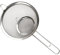 Lot de 2 passoires de cuisine en acier inoxydable - Passoire fine - Pour la cuisine, le quinoa, la farine, le riz, le sucre en poudre, le thé