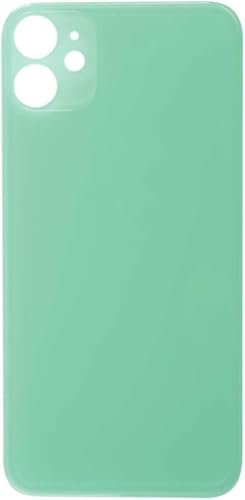 ZAMAN FOR Back Cover Glass compatibile with iPhone 11| Rear Housing Replacement (GREEN)