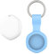 Air Tracker Tag avec étui étanche,de Portefeuille Fonctionne avec Apple Localiser (iOS Uniquement),Batterie Remplaçable,Trouve Bluetooth Traceur pour Sacs,Bagages,Animaux et Sac à Dos,1 Bleu