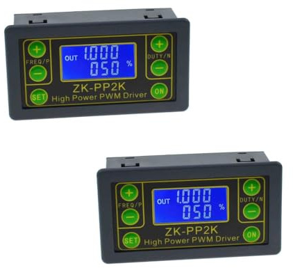 2Pcs ZK-PP2K PWM Speed Controller Motor Driver