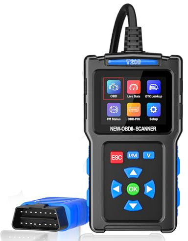 Dispositivo de diagnóstico OBD2 para vehículos, detección de voltaje, lector de códigos de error OBDII, 9 modos OBD2, 9 idiomas, dispositivo de diagnóstico para después de 1996 todos los vehículos