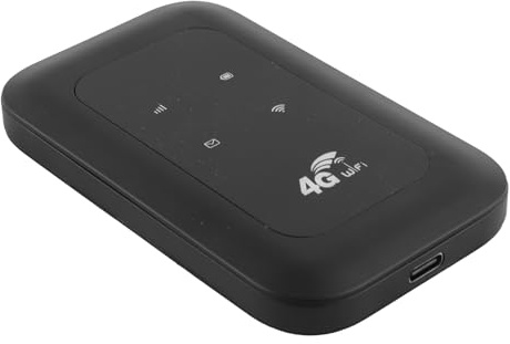 Topiky 4G LTE Mobiler Hotspot-Router, 150 Mbit/s, Tragbares WLAN mit SIM-Kartensteckplatz für Mobiltelefone, Tablets