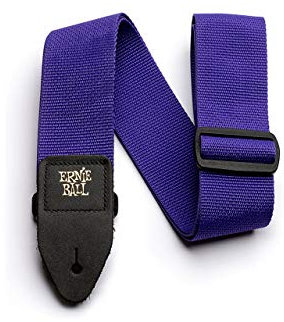 Ernie Ball Gitarrengurt aus Polypropylen, lila