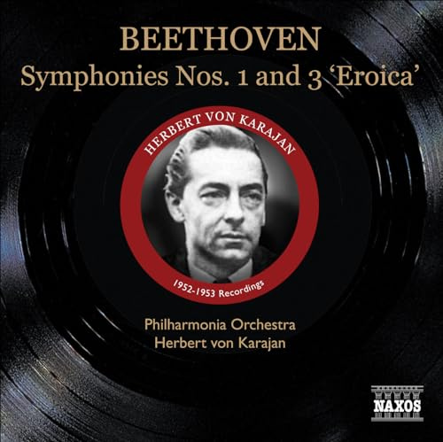 BEETHOVEN: Sinfonien Nr. 3 und 1 - Herbert von Karajan (1952)