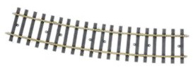 Märklin 59074 - Gleisbogen 15° 1550 mm(H1100), Inhalt 10 Stück, Spur 1