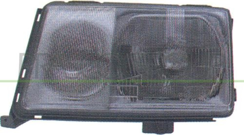 Prasco - ME0314603 - Mercedes - E Class (W124) - Mod. 12/84-08/89 - Scheinwerfer Rechts-H4+H3-Mit Pneumatischer Lwr | Kompatibel mit: MERCEDES-BENZ 124 Coupe, 124 Stufenheck, 124 T-Model
