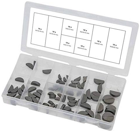KS Tools 970.0560 Assortimento di chiavette a disco, 80 pz
