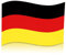4 x Magnetfahne Deutschland Fahne 21x15 cm Automagnet Flagge WM EM Fanartikel