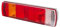 HELLA 2VD 008 205-021 Rückleuchte - Halogen - für u.a. John Deere - ECE/ADR/GGVS - rechts