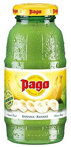 Pago banana cl.20 x 24 bottiglie in vetro succo di frutta