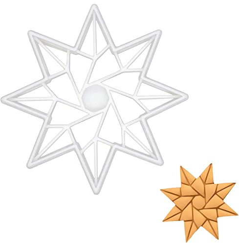 Origami-Stern (8-seitig, Stil 1) Ausstechform, 1 Teil, Bakerlogy
