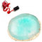 Nail Art Palette, résine Nail Art Palette Peinture Dessin Couleur Plat Golden Edge manucure Nail Bricolage Outil, pour appliquer Le Vernis à Ongles(05)