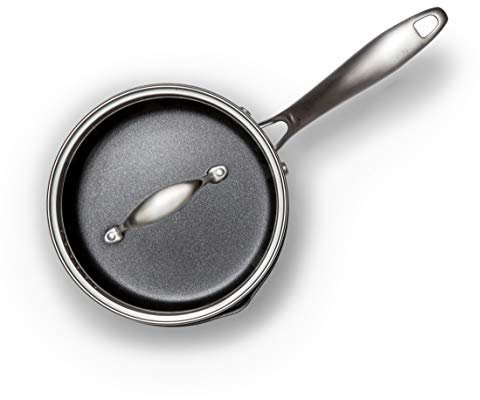 Wilfa EGO Produre Pro Casserole - 5 litres, revêtement céramique anti-adhésif, pour toutes les cuisinières y compris à induction, acier inoxydable