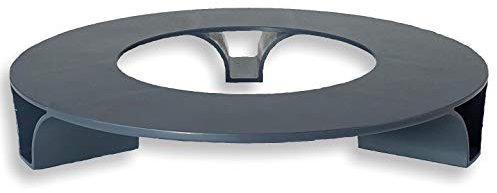 terraced® – Untersetzer Blumentopf – Recycling Material - Made in Germany (Anthrazit)