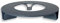terraced® – Untersetzer Blumentopf – Recycling Material - Made in Germany (Anthrazit)