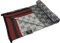 PB Pietro Baldini Winterschals für Damen und Herren - Bicolor Wendeschal für Herbst und Winter - Schal aus 100% Seide - 30 x 180 cm - Grau Blau Rot