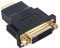 QIANRENON HDMI Male to DVI(24+1) Female Adapter DVI-D Female to HDMI Male Bi-Directional Converter 1080p