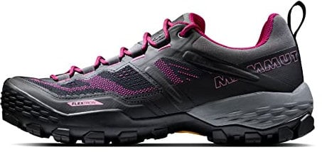 Mammut Ducan Low GTX Damen-Sneaker Kletterschuhe, Phantom, Dunkelrosa, 38 EU