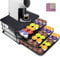 MASTERTOP Tiroir à Capsules dolcgusto 108 PCs, 3 Tiroirs de Rangement Dosettes avec Support Machine à Café, Distributeur Capsules de Grande Capacité avec Surface Anti-Vibration