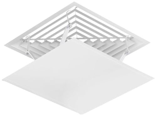 HOLIDYOYO Aire Acondicionado Parabrisas Deflector Cuadrado Techo Deflector De Aire Acondicionado Central Deflector De Ventilación De Aire