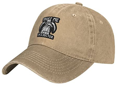Flat Hüte Vertrauen Sie Mir, Ich Bin Arzt, Mittelalterlicher Pestarzt Hut Freizeit,Mode Kappe Baseballkappe Für Erwachsenen Erwachsene Mädchen
