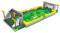 Habarri - Mini Klemmbausteine Set - Mini Fußballstadion Modell mit Figuren - Bausteine mit Sport Motiv - Geschenk für Kinder, Fußballfans - Kompatibel mit bekannten Klemmbausteinen - 225 Elemente