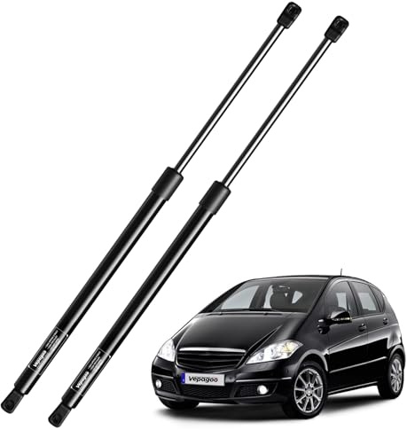 Vepagoo Heckklappendämpfer Gasdruckfedern für Benz A-Klasse W169 A150 A160 A170 A180 A200 Schrägheck 2004-2012 kofferraum dämpfer OEM-Teilenummer: #1697400045, Original- Gasfeder– 2 Stück