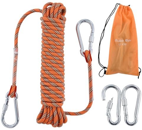 LZ.MZXU Rope 10M Multifunctional Cord Boat Camping Rope for Camping Outdoor (8mm orange)