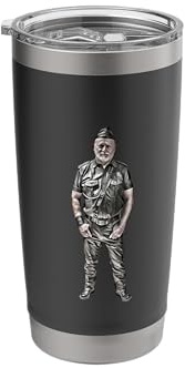 Mr. Leather man LGBTQ+ Stainless Steel Insulated Tumbler