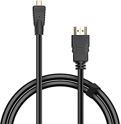 Speedlink High Speed HDMI auf Micro HDMI Kabel HQ (Vergoldete Kontakte, Überträgt Ultra HD-Qualität (4K), Inklusive Kabelbinder, 1,80m) schwarz