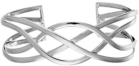 Silverly Armreif aus 925er Sterlingsilber mit Keltischem Knotendesign | Keltischer Schmuck | Breites Geflochtenes Armreif für Damen | 925 Silber Freundschaftsarmbänder für Damen