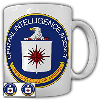 Tasse CIA Wappen Geheimdienst Amerika Abzeichen Emblem Central #27884