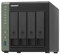 Qnap TS-431X3-4G 12TB 4 Bay Desktop NAS System | Installato con 4 dischi rigidi Seagate IronWolf da 3 TB