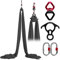 Aerial Yoga Tuch 7 Stück Set, 8 Yoga DIY Silk Pilates Premium Aerial Silks Equipment Aerial Yoga Tuch Aerial Silk Elastische Yoga Hängematte Mit Stoff Zubehör