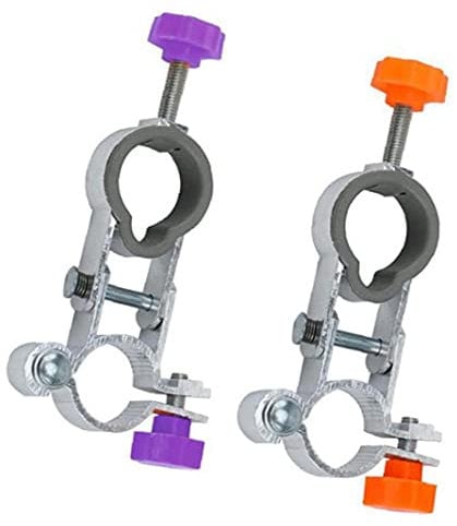 PJKKawesome Portable Aluminium Fishing Umbrella Rack with 2 Shelves - Outdoor Activities, Garage, Clamp Mount