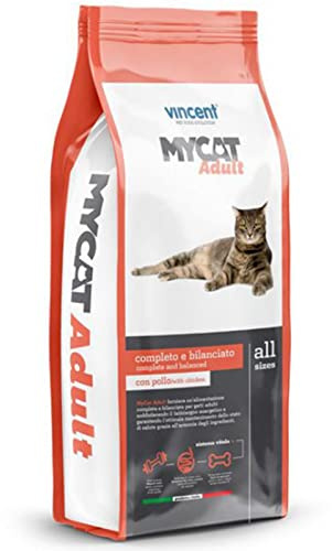 La zappa Vincent My Diet Trockenfutter für Katzen mit Fleisch, Getreide und Gemüse (20 kg)