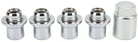 Lot de 5 Antivols de Roue en Métal, 00276‑00900, Accessoires de Voiture Antivol Courts de Haute Précision