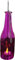 Echtglasflasche Kerzenhalter Flasche zum aufhängen versch. Farben erhältlich 14466 (pink)