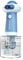 Gralara Electric Dog Cleaning Foam Machine Automatic Foaming Dog Soap Dispenser Pet Shampoo Mixing Bottle, Blue