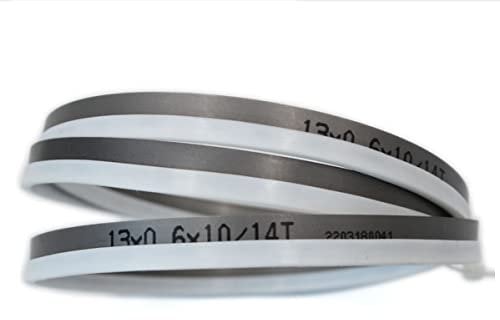 1 Stück 8 9 10 12 M42 Bimetall 1/2 Bandsägeblätter. 1425 1570 1790 X 13mm, 6, 14Tpi Bandsägeblatt for Schneiden von Hartholz, Metall.(Color:14Tpi,Size:Length 1570mm)
