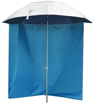 SVCEQZE Panno circostante per ombrellone da pesca,Panno circostante per ombrellone da pesca, con ombrellone per piscina - Design a mezza circonferenza, tessuto impermeabile per protezione dal