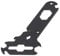 14 in 1 Separate Rigger Tools Steel Multifunctional Wing Nut Wire Strippers Bottle Opener Stagehand Tool Including Wing Nut Spanner for RV Caravans Cars Ships