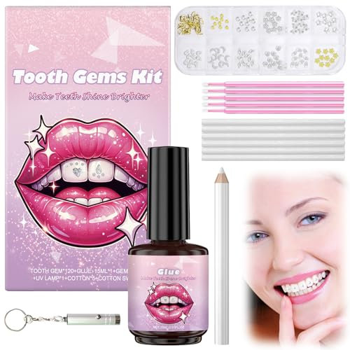 Thoquene Zahnschmuck, DIY Krystal Zahnstein Schmuck, Tooth Gem Kit