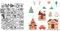 Lebkuchenhaus Stanzschablonen Weihnachten Stanzen für DIY ScrapBooking Album Dekorative Papier Handwerk und Karten Herstellung