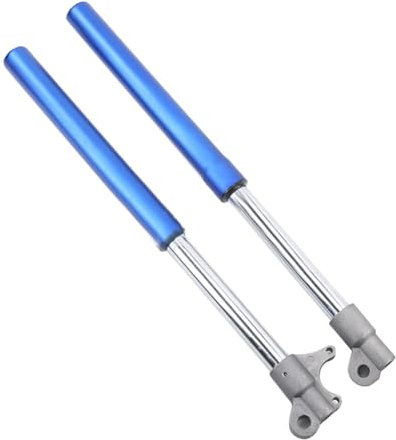 Jrifedptry Forcella anteriore invertita per assorbimento degli urti per mini moto da 47 cc e 49 cc, accessorio per motocross, blu
